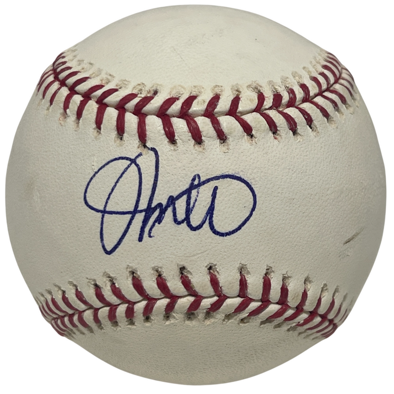 Johnny Estrada Signed Autographed ROMLB Baseball Atlanta Braves LSCM COA