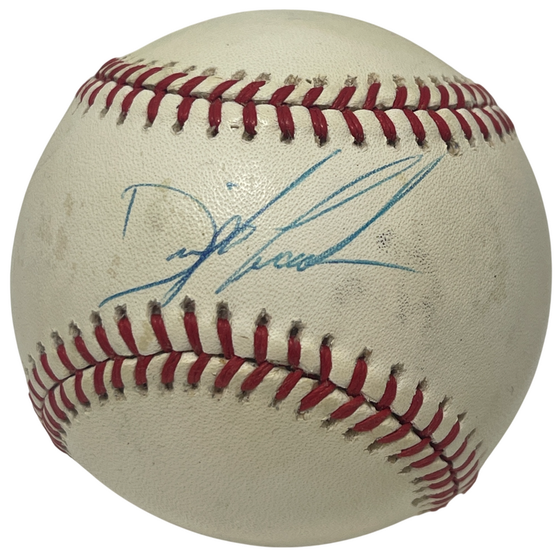Dwight Doc Gooden Signed Autographed National League ONL Baseball Met LSCM COA A