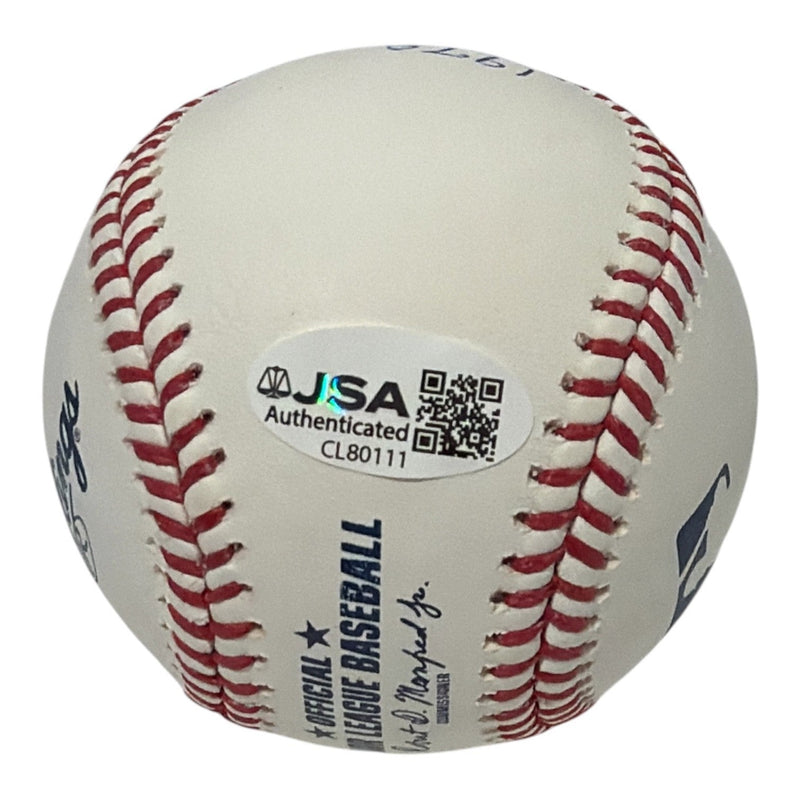 Lou Whitaker Signed Autographed ROMLB Baseball w/ Full Name + 3x Insc JSA COA