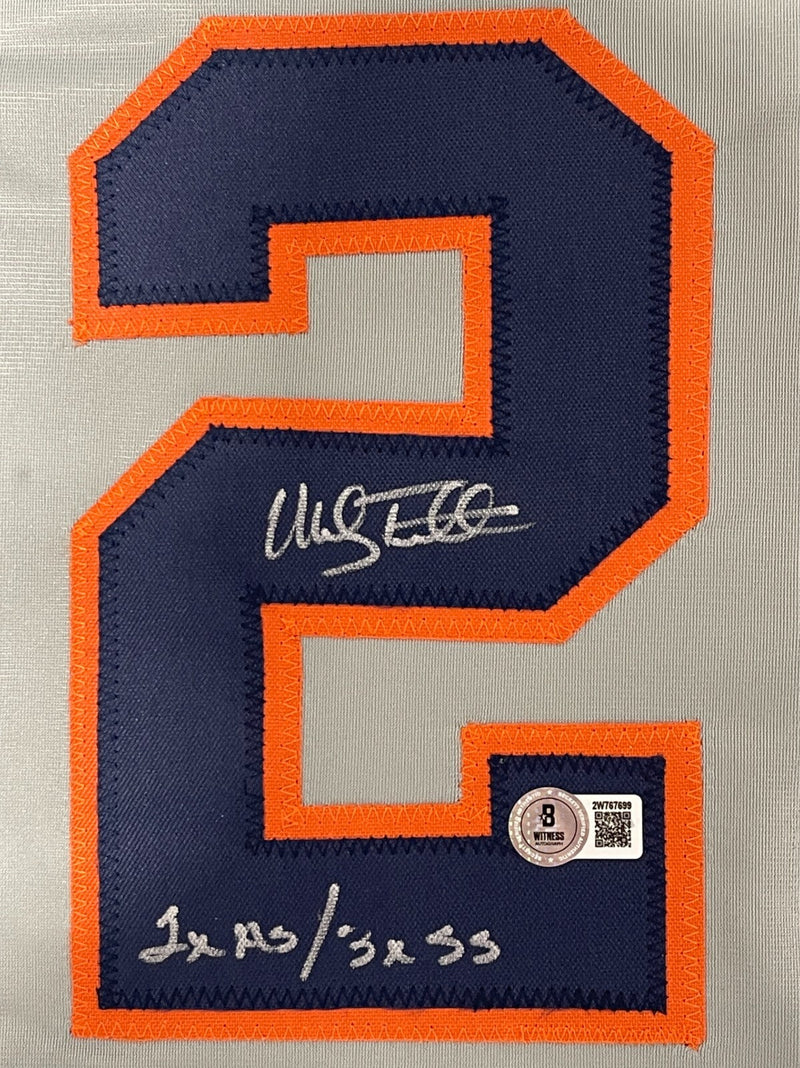 Mickey Tettleton Signed Detroit Tigers Custom Jersey 2x AS/3x SS Beckett BAS COA