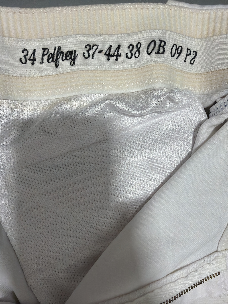 Mike Pelfrey Signed Autographed New York Mets Game Used Majestic Pants JSA COA