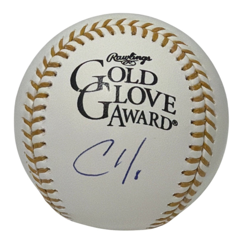 Christian Walker Signed Autographed Gold Glove Baseball JSA COA D-Backs Astros