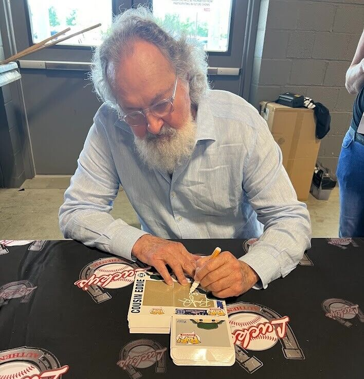 Randy Quaid Signed Auto Cousin Eddie Christmas Vacation Funko Pop 2 Insc BAS COA