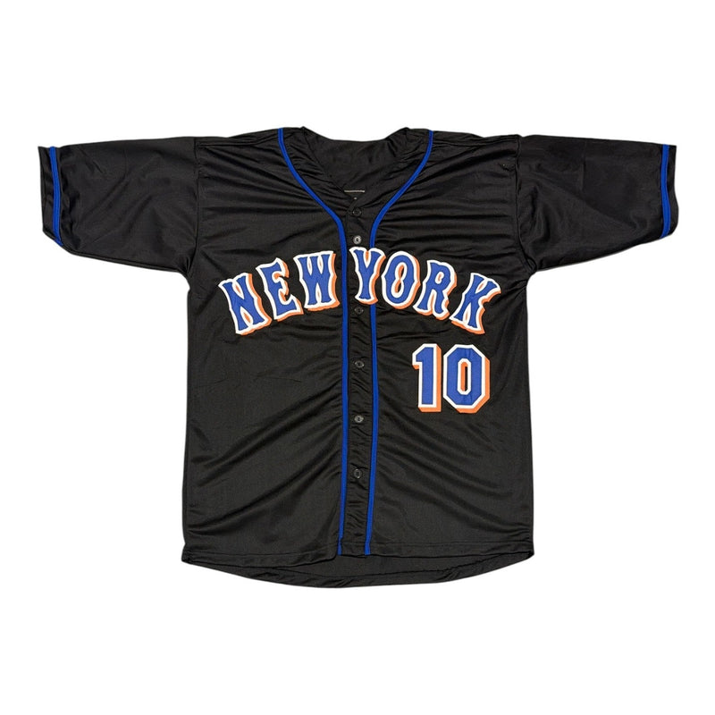 Gary Sheffield Signed Autographed New York Mets Custom Jersey JSA Witness COA