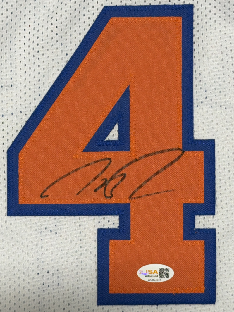 Nate Robinson Signed New York Knicks Custom Jersey w/ 3x Dunk Champ JSA Wit COA