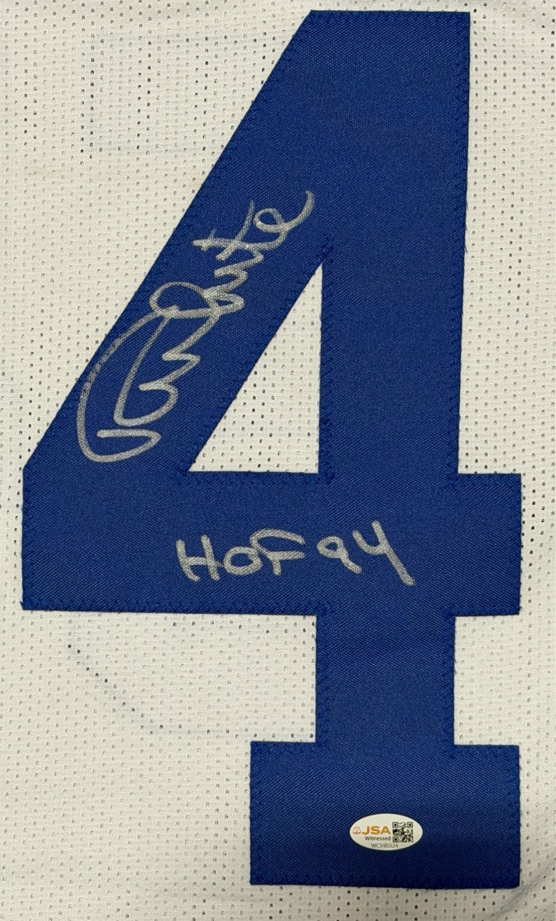 Randy White Signed Dallas Cowboys Custom Jersey w/ HOF 94 JSA Witness COA