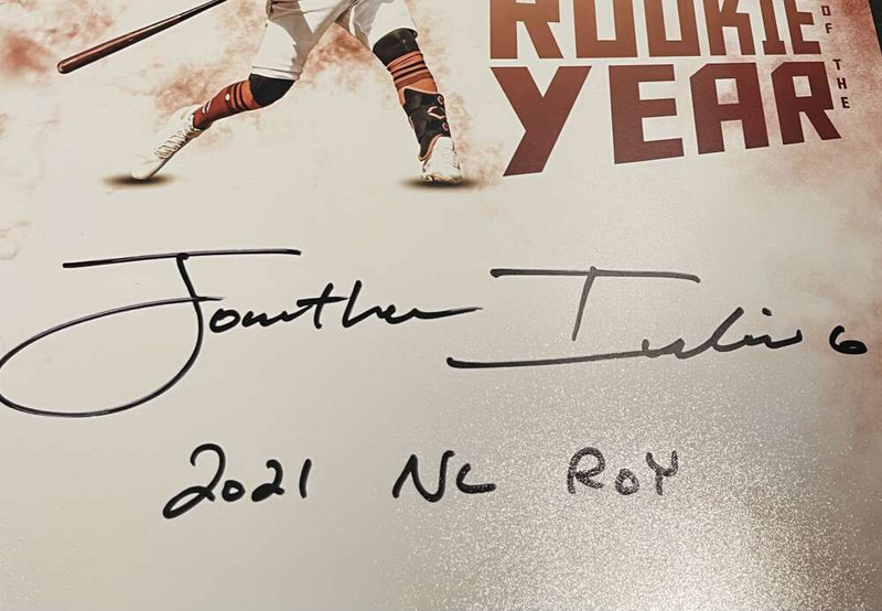 Jonathan India Signed Auto Autographed 16x20 Photo PSA COA 2021 NL ROY Reds