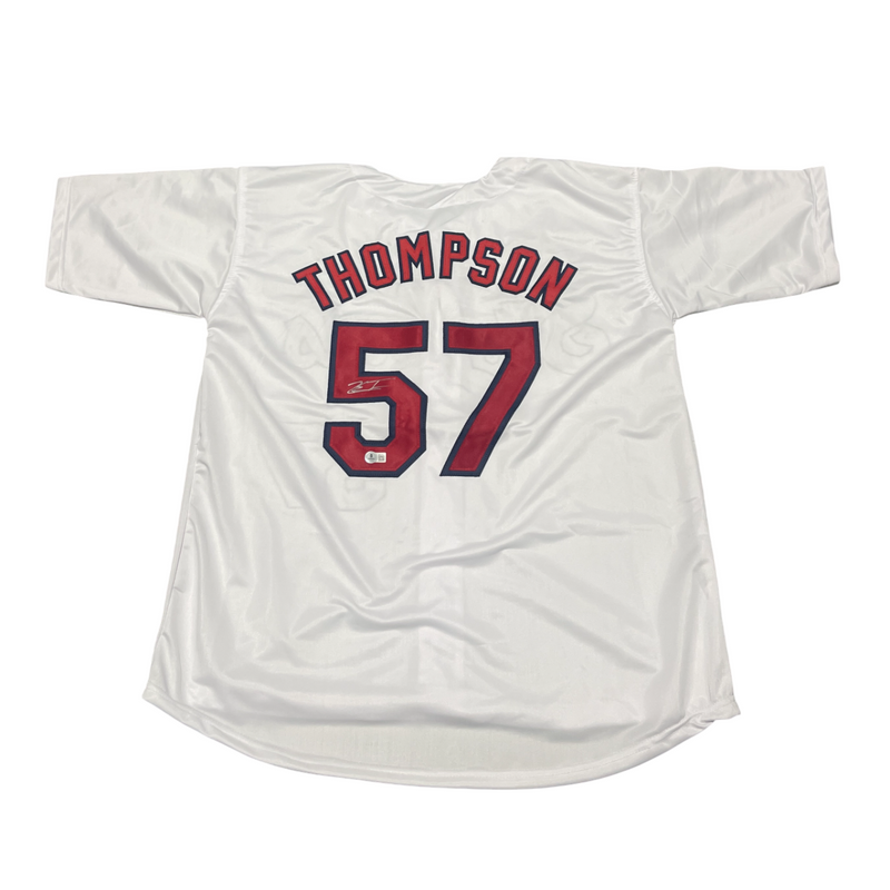 Zach Thompson Signed St Louis Custom Jersey Beckett BAS COA