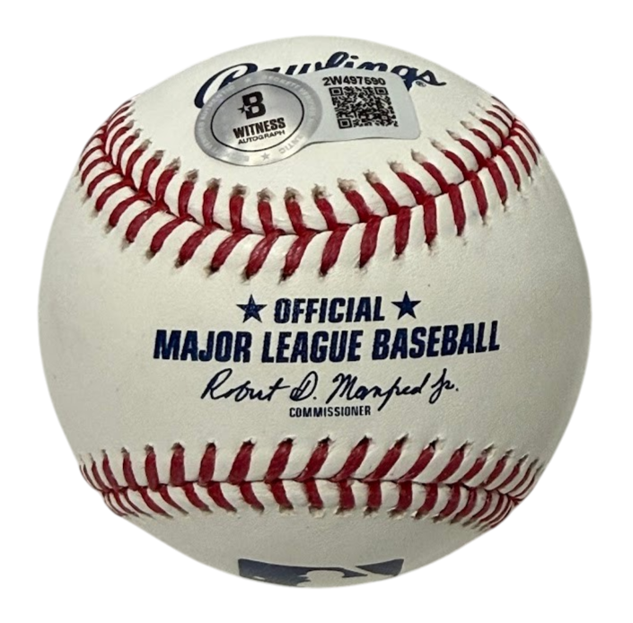 JJ Wetherholt Signed Rawlings ROMLB Baseball Beckett BAS COA St.Louis Cardinals
