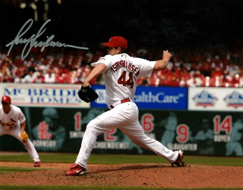 Jason Isringhausen Signed Autographed Cardinals 8x10 Photo LSCM COA #1
