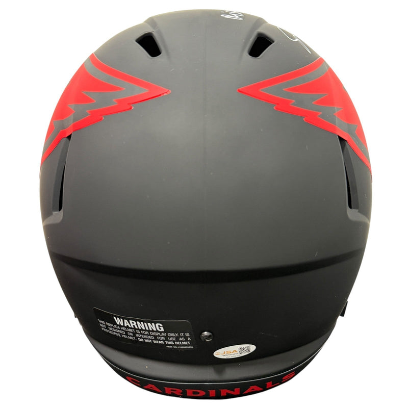Jacoby Brissett Signed Cardinals Eclipse FS Full Size Helmet w/ Insc JSA Wit COA
