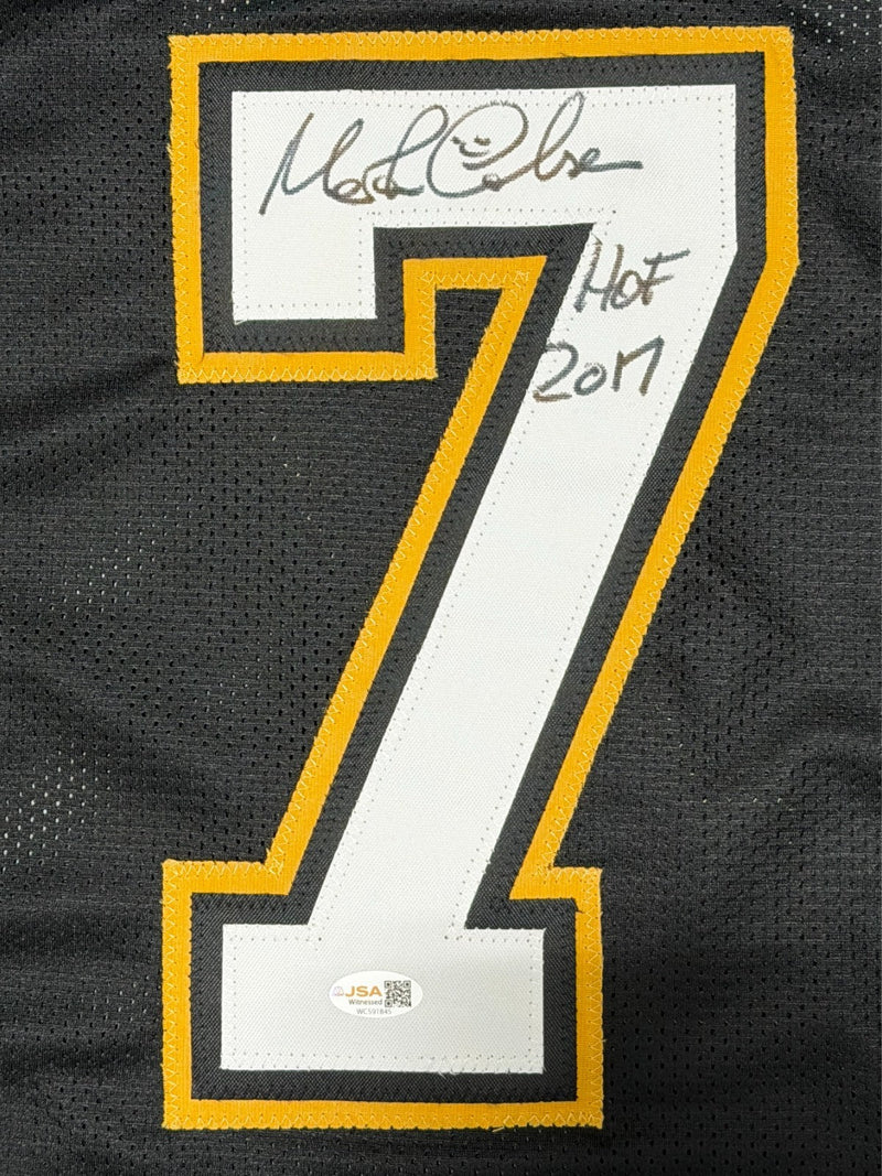 Morten Anderson Signed New Orleans Saints Custom Jersey w/ HOF 2017 JSA Wit COA