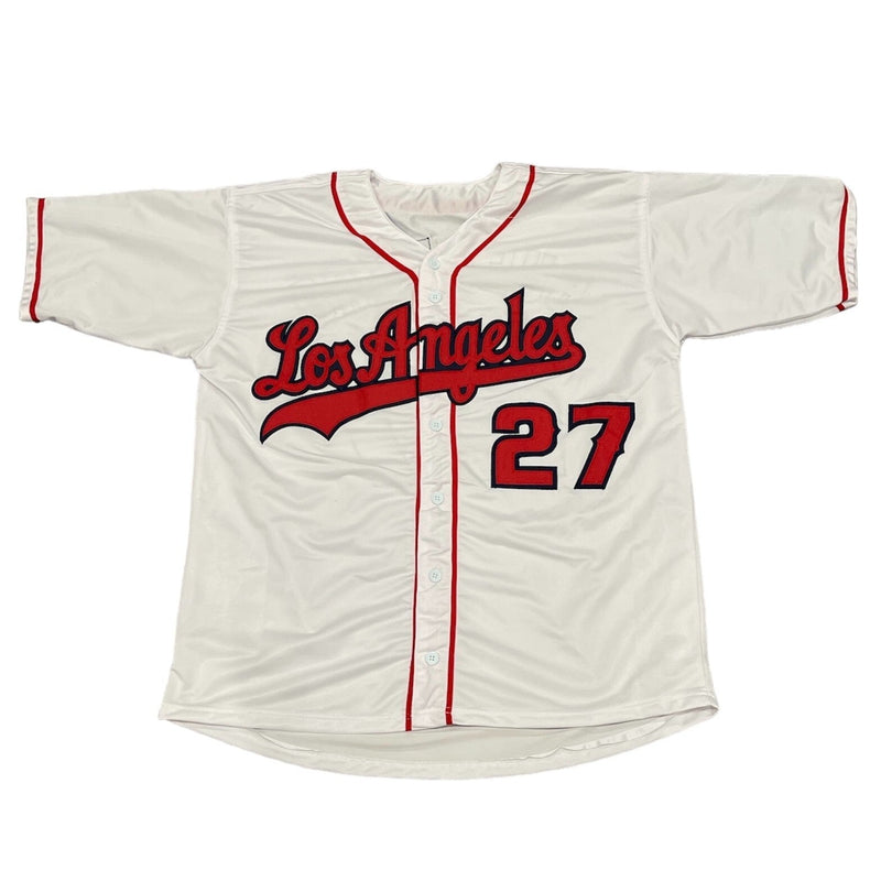 Vladimir Guerrero Signed Los Angeles Angels Custom Jersey Beckett Wit BAS COA
