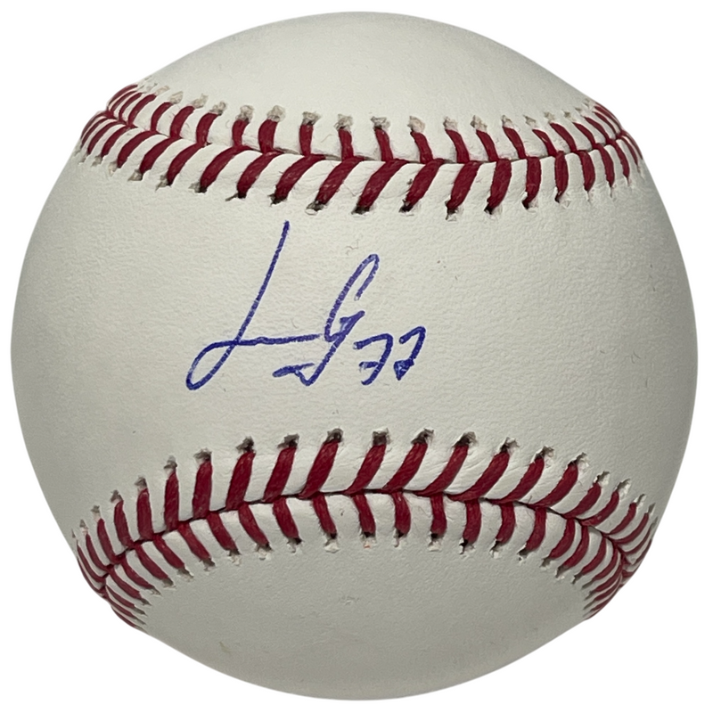 Luis Garcia Signed Rawlings ROMLB Baseball Beckett BAS COA Houston Astros