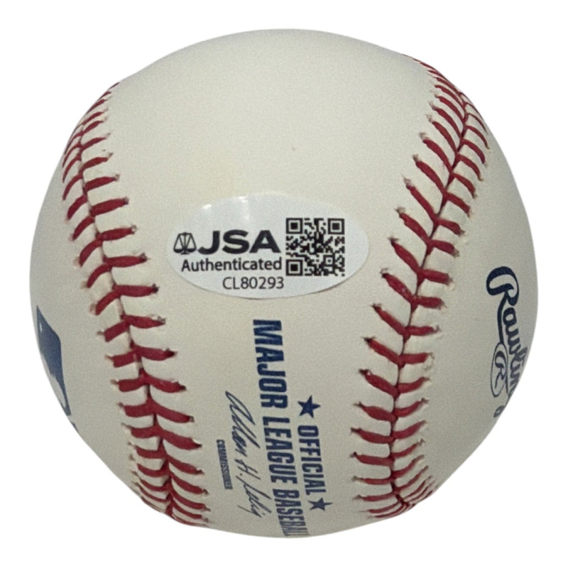 Fred McGriff Signed Autographed ROMLB Baseball w/ 3x Insc JSA COA Braves