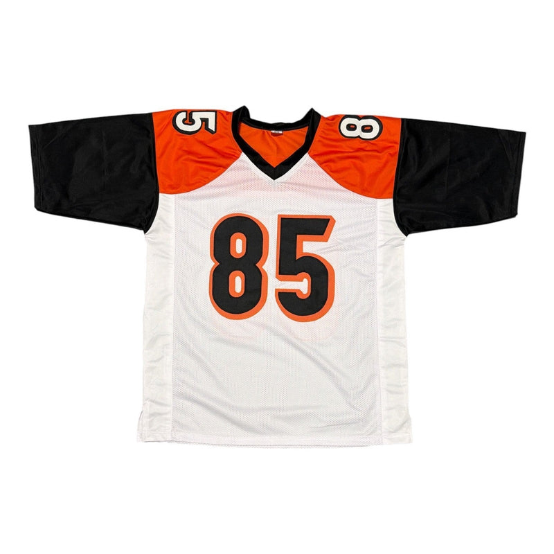 Chad Ochocinco Johnson Signed Bengals Custom Jersey Beckett Witness BAS COA
