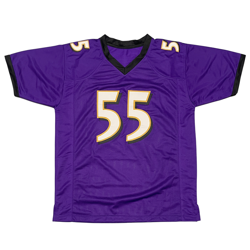 Terrell Suggs Signed Baltimore Ravens Custom Jersey Beckett Witness BAS COA