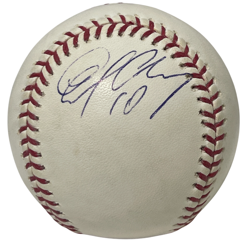 Endy Chavez Signed Autographed ROMLB Baseball New York Mets LSCM COA