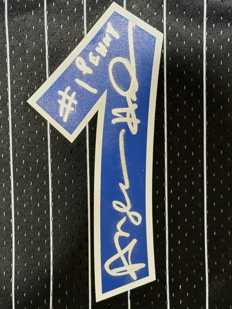 Anfernee Hardaway Signed Magic Mitchell & Ness Jersey w/ #1 Penny JSA COA