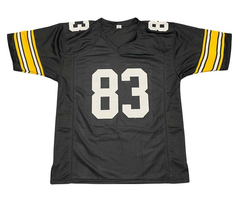 Louis Lipps Signed Pittsburgh Steelers Custom Jersey Beckett Witness BAS COA