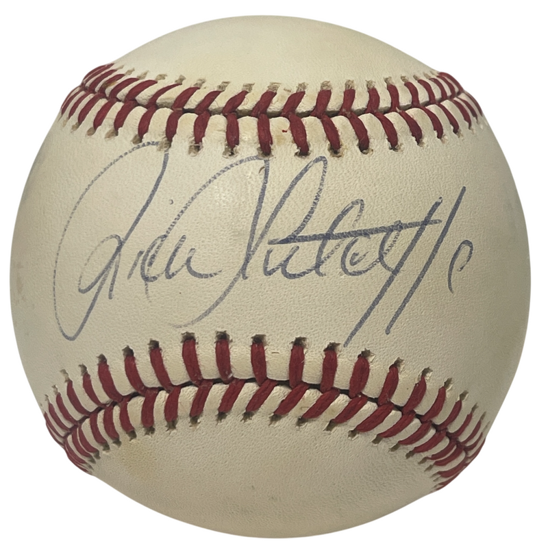 Rick Sutcliffe Signed Autographed Rawlings National League Baseball Cubs JSA COA