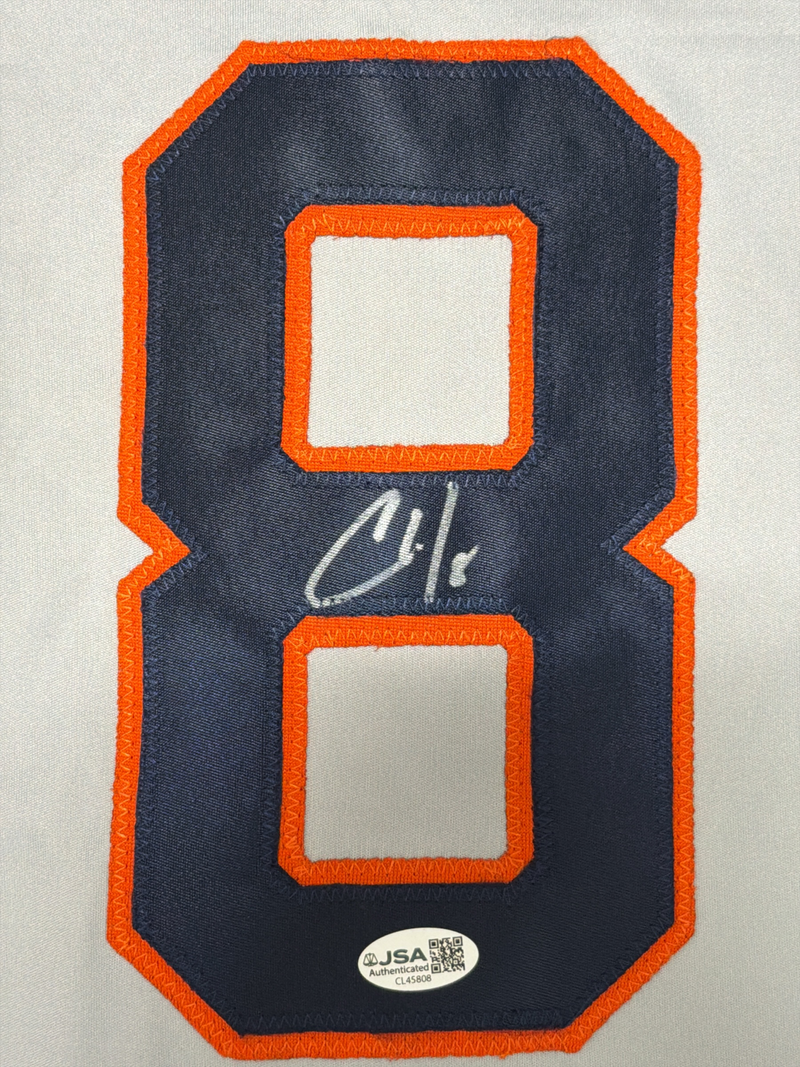 Christian Walker Signed Autographed Houston Astros Custom Jersey JSA COA