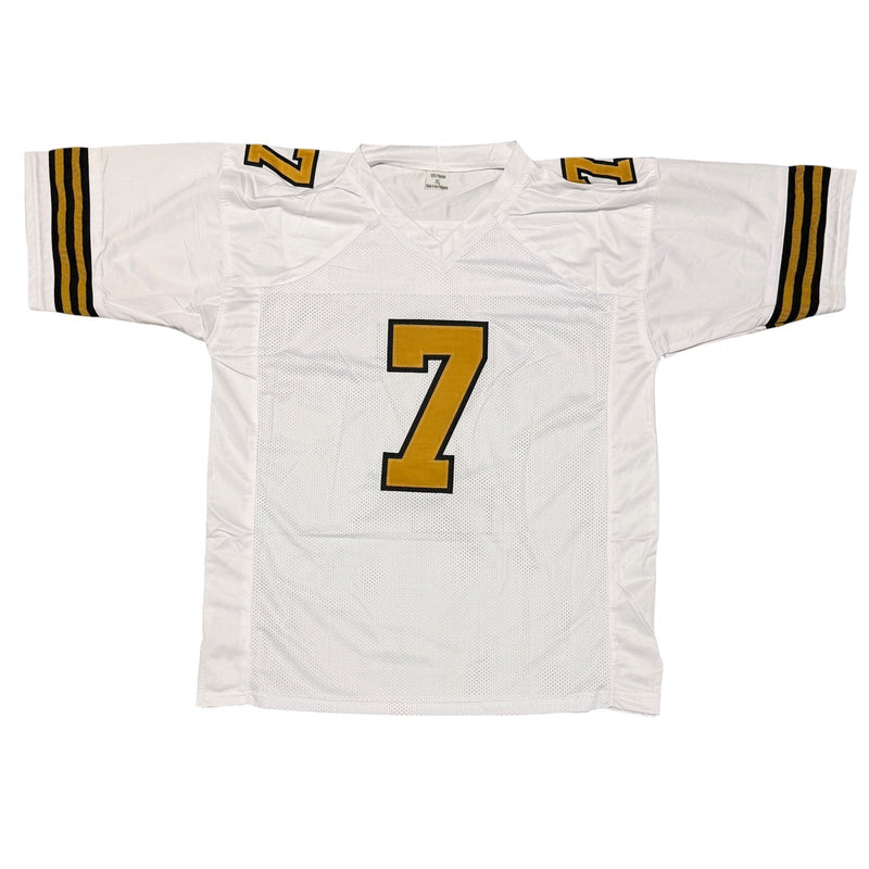 Morten Anderson Signed New Orleans Saints Custom Jersey w/ HOF 2017 JSA Wit COA