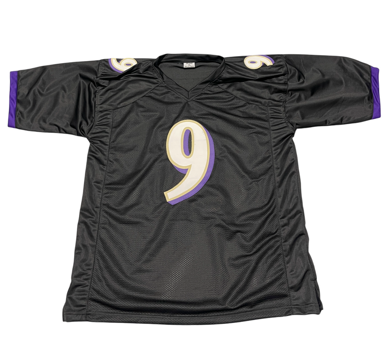 Justin Tucker Signed Baltimore Ravens Custom Jersey Beckett Witness BAS COA
