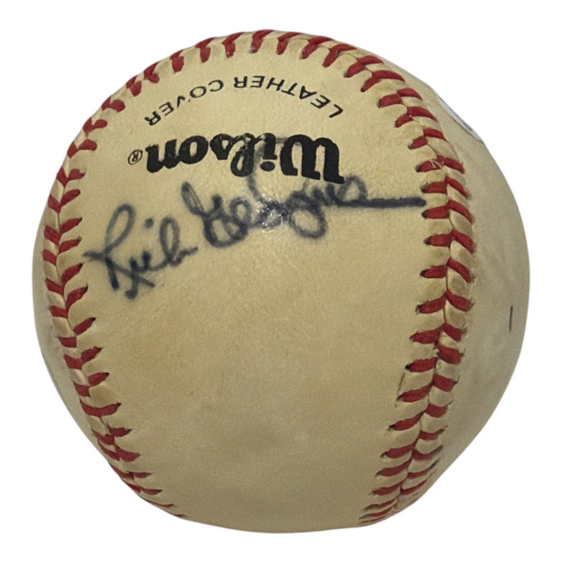 Roger Clemens Hurst Gedman Barrett Red Sox Team Signed Wilson Baseball JSA COA