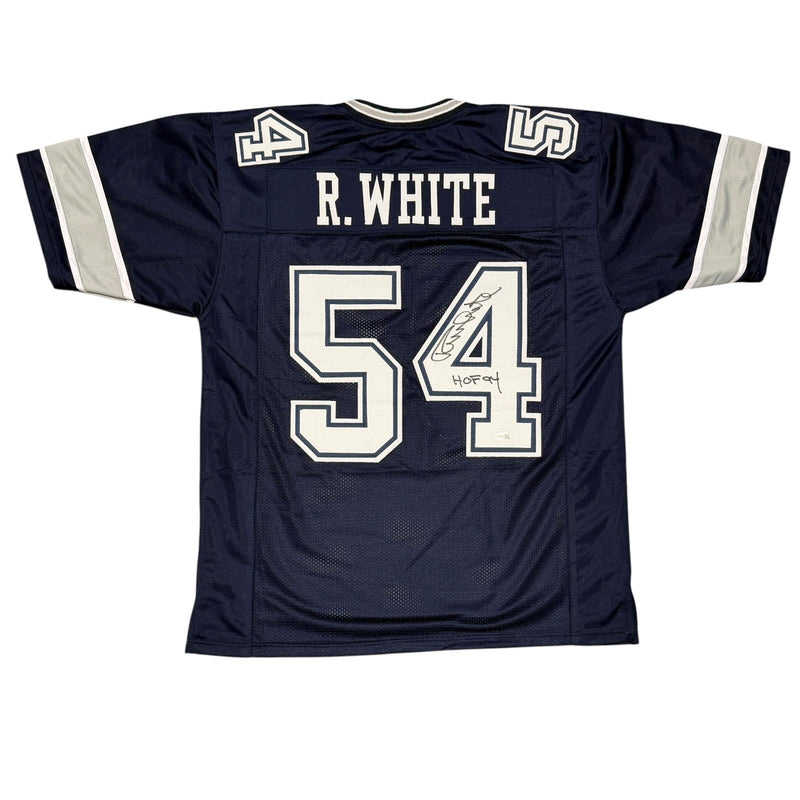 Randy White Signed Dallas Cowboys Custom Jersey w/ HOF 94 JSA Witness COA
