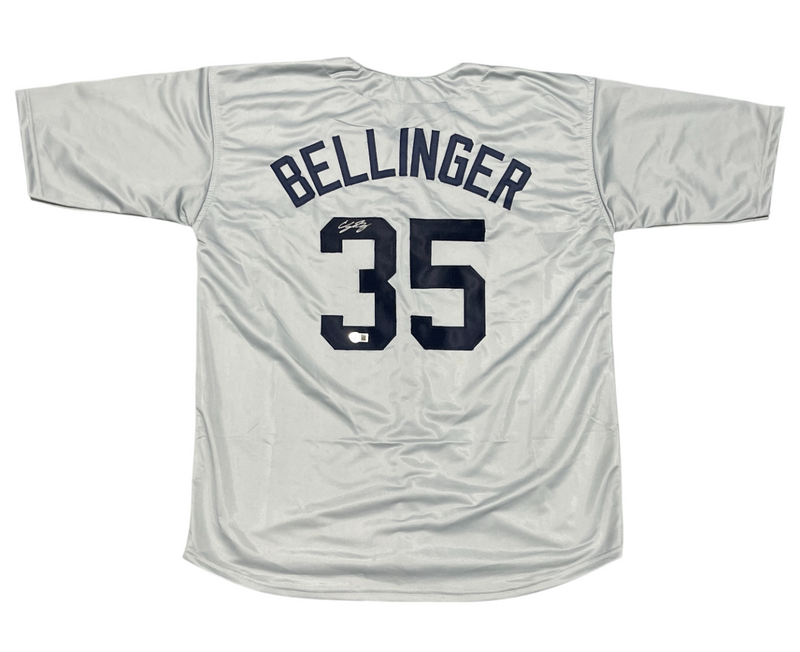 Cody Bellinger Signed New York Yankees Custom Jersey Beckett Witness BAS COA