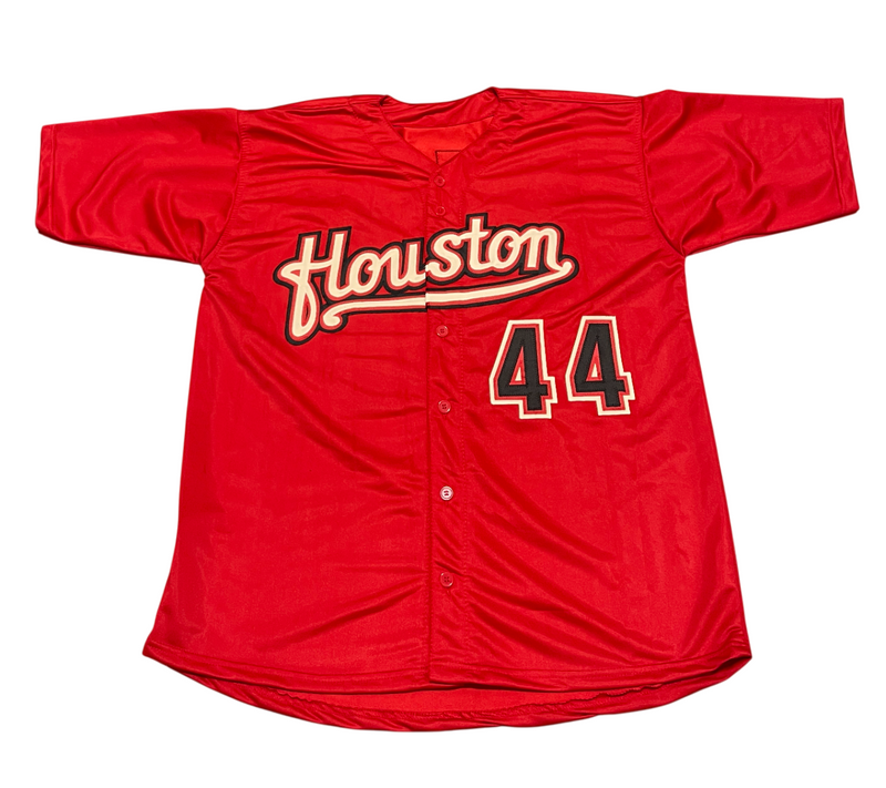 Roy Oswalt Signed Houston Astros Custom Red Jersey Beckett Witness BAS COA
