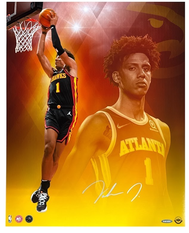 Jalen Johnson Signed Autograph I Have Arrived 16x20 Photo Upper Deck UDA COA