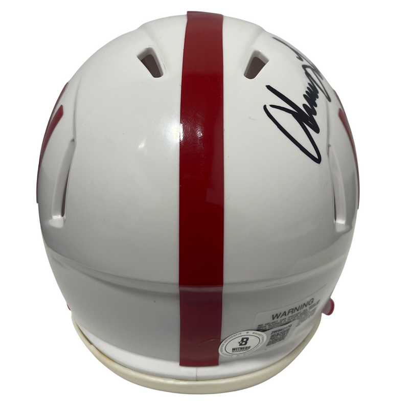 Irving Fryar Signed Nebraska Mini Helmet w/Scoring Explosion Beckett W BAS COA