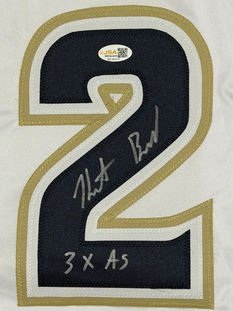 Heath Bell Signed San Diego Padres Custom Jersey w/ 3x AS JSA Witness COA