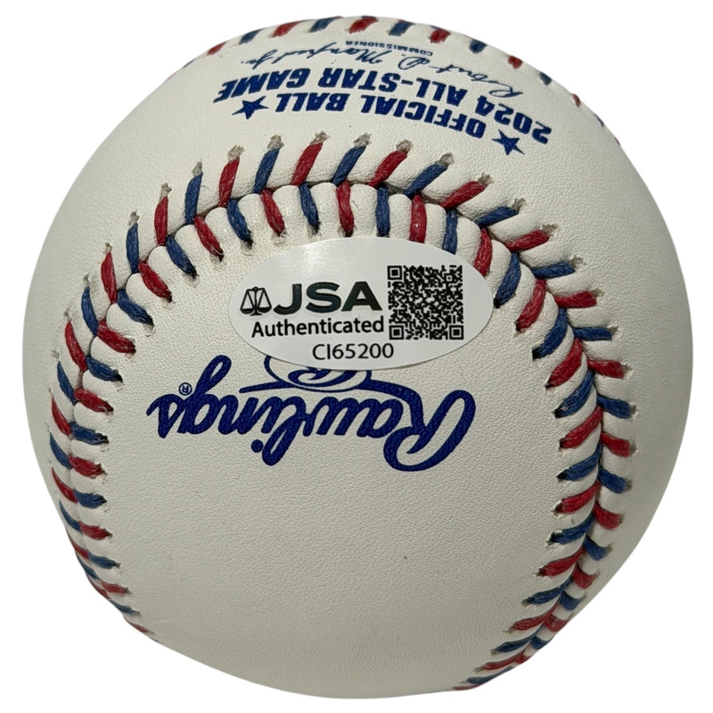Robert Suarez Signed 2024 All Star Game Baseball JSA COA Atlanta Braves  Padres