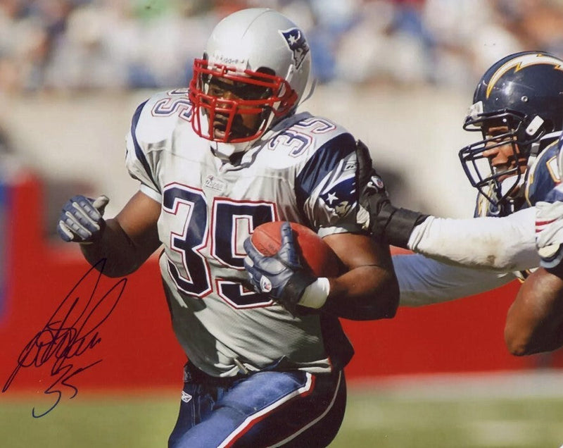 Patrick Pass Signed Autographed New England Patriots 8x10 Photo LSCM COA #1