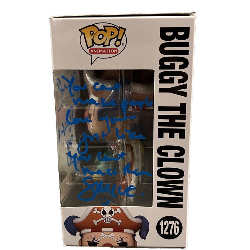 Jeff Ward Signed Auto Buggy the Clown #1276 One Piece Funko Pop w/ Insc. JSA COA