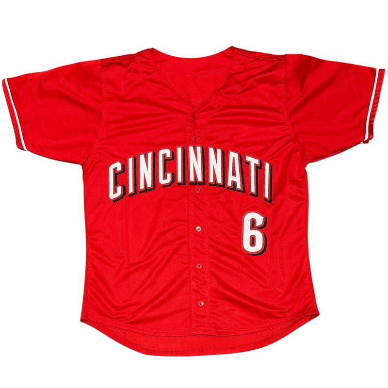 Jonathan India Signed Cincinnati Reds Custom Jersey Beckett Witness BAS COA