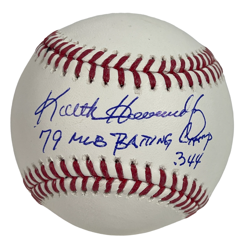 Keith Hernandez Signed ROMLB Baseball w/ 79 MLB Batting Champ JSA COA