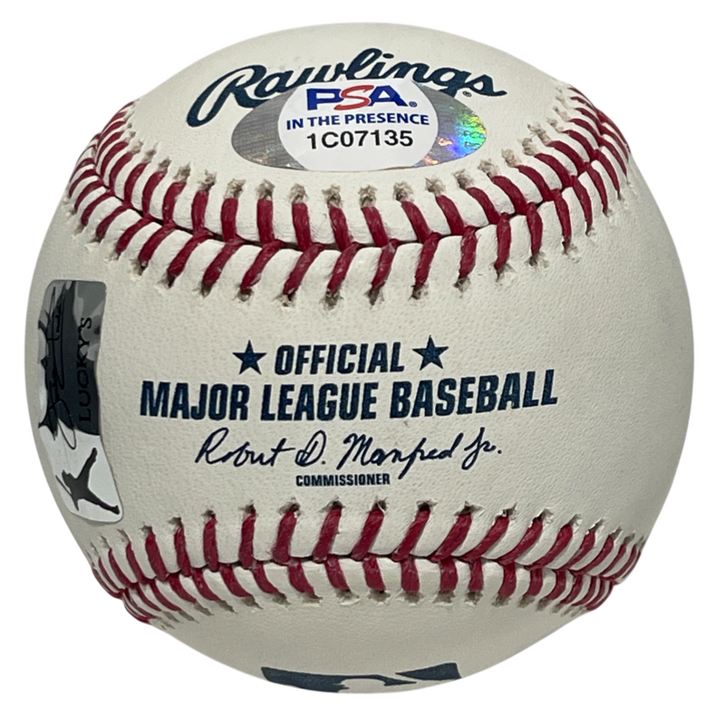 Jonathan India Signed ROMLB Baseball PSA ITP HOLO COA Kansas City Royals