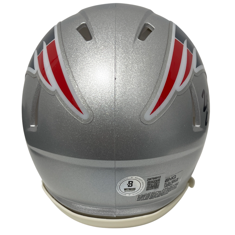 Rob Ninkovich Signed Patriots Speed Mini Helmet w/ 2x SB Champ Beckett W BAS COA