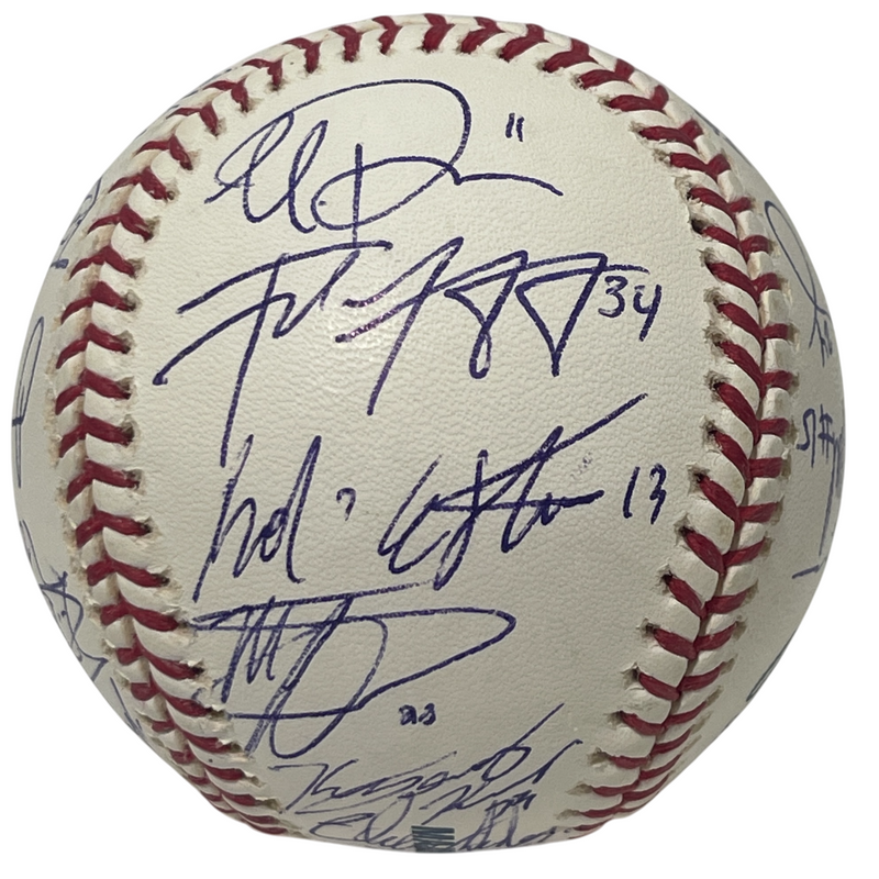 2008 Hudson Valley Renegades Team Signed Autographed ROMLB Baseball LSCM COA