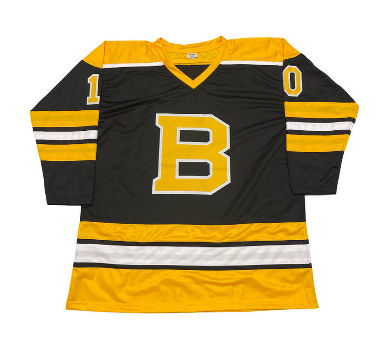 Jean Ratelle Signed Boston Bruins Custom Jersey w 2 Insc Beckett Witness BAS COA