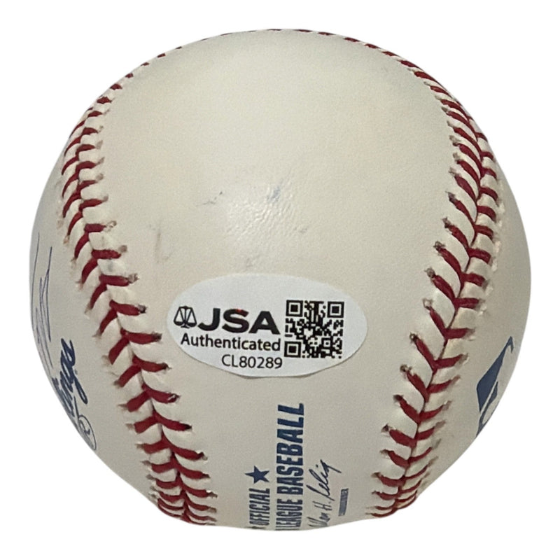 Nomar Garciaparra Signed Autographed ROMLB Baseball JSA COA Dodgers Red Sox