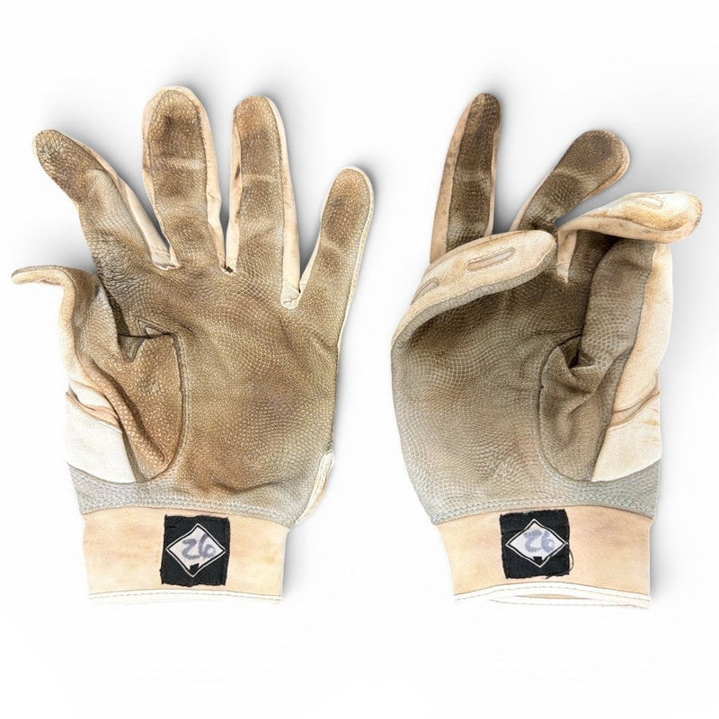 Kevin Plawecki Signed Game Used GU Batting Gloves TPX New York Mets LSCM COA