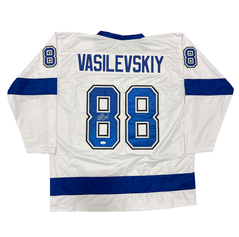 Andrei Vasilevskiy Signed Tampa Bay Lightning Custom Jersey JSA COA