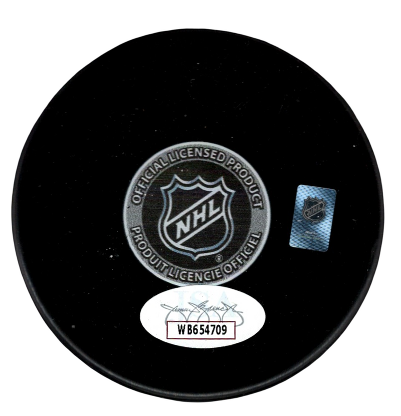 Roman Josi Signed Autographed Nashville Predators Logo Puck JSA COA