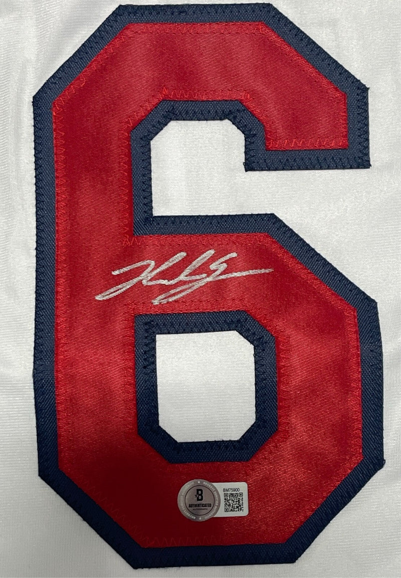 Nolan Gorman Signed St Louis Cardinals Custom Jersey Beckett Witness BAS COA