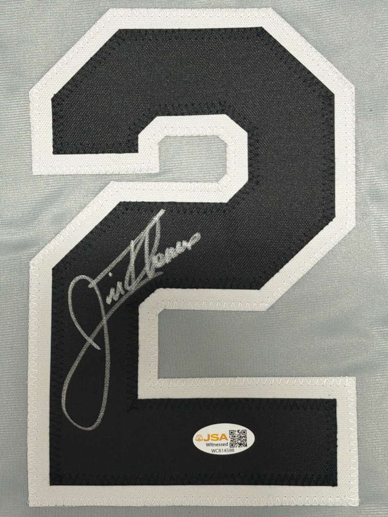 Jim Thome Signed Autographed Chicago White Sox Custom Jersey JSA Witness COA